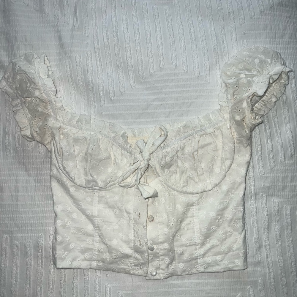Princess Polly Eyelet Top